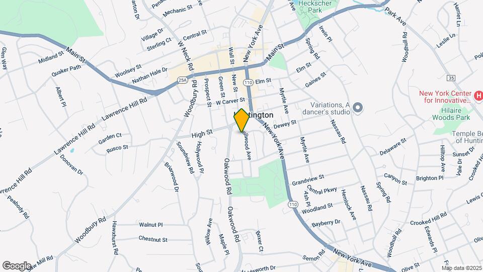 25 Knollwood Ave Mapa y Detalles de la Ubicación