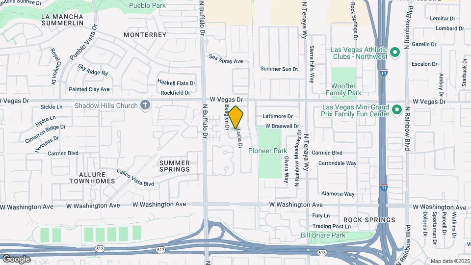 1401 Lucia Dr Map and Location Details