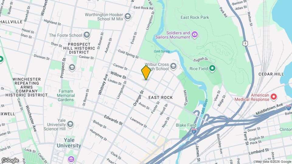 816 Orange St Map and Location Details