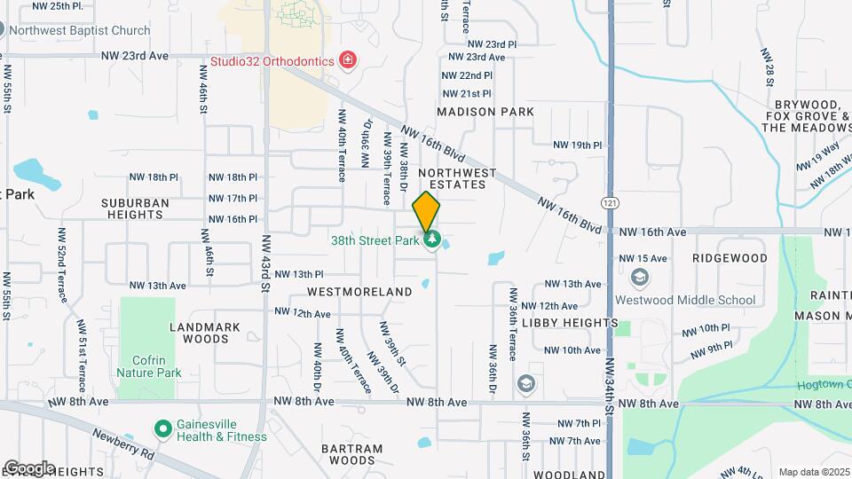 3820 NW 15 Ave Map and Location Details