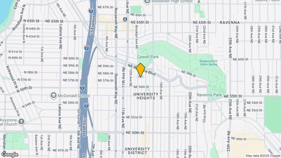 5624 Brooklyn Ave NE Map and Location Details