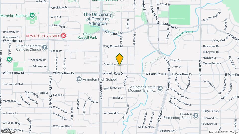 1410 S W St Map and Location Details