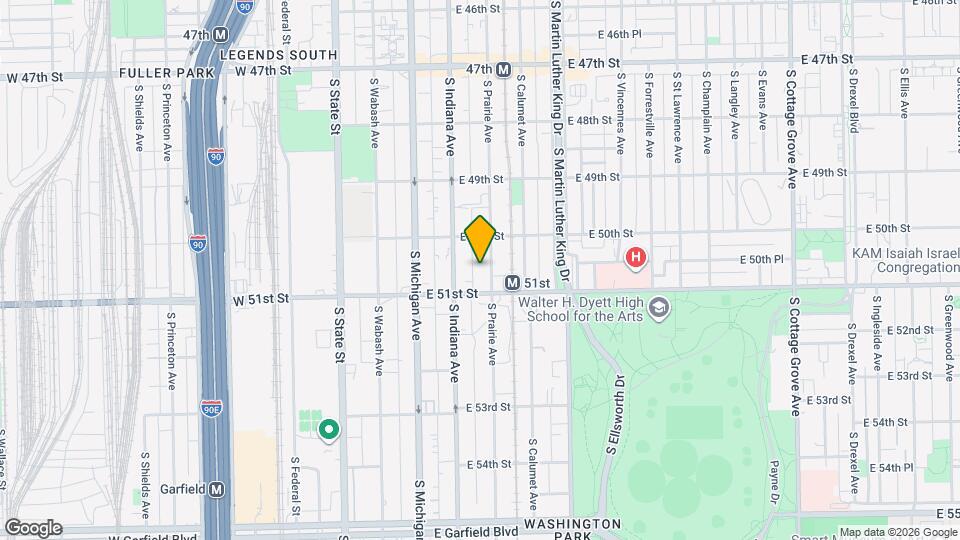 5030 S Prairie Ave, Unit 2 Map and Location Details