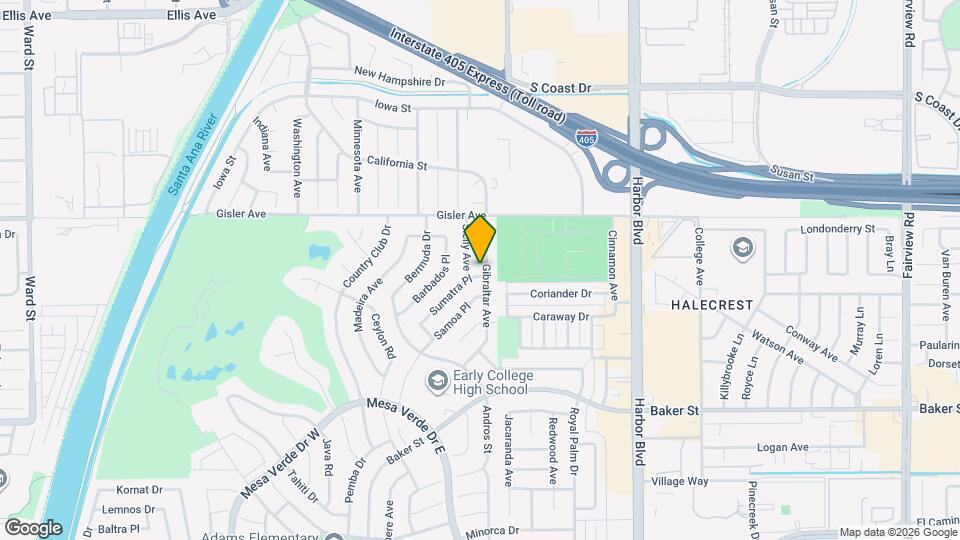 3153 Sumatra Pl Map and Location Details