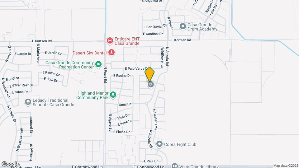1641 E Judi St Map and Location Details