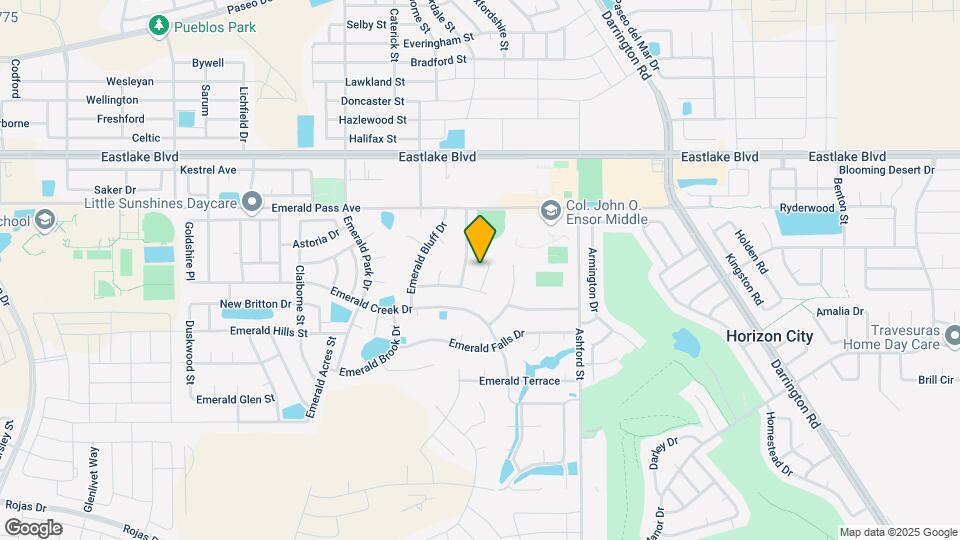 413 Emerald Trail Way Map and Location Details