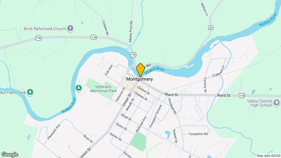 102 Ward St Map and Location Details