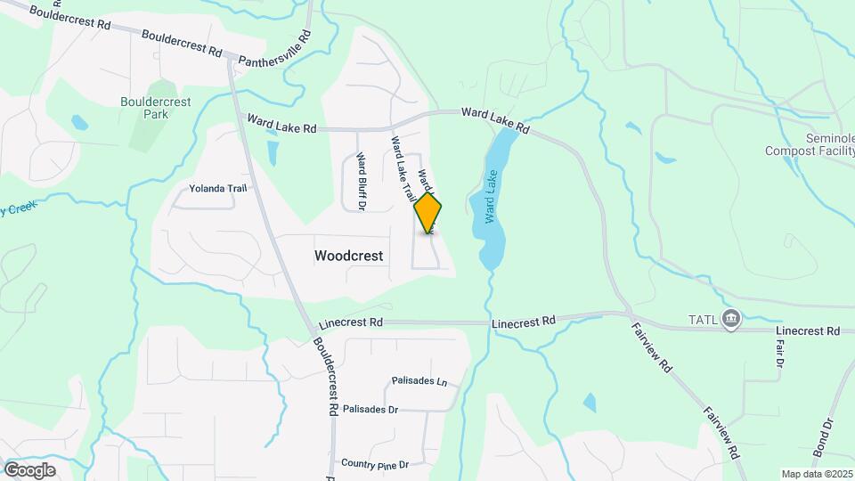 2921 Ward Lake Way Map and Location Details
