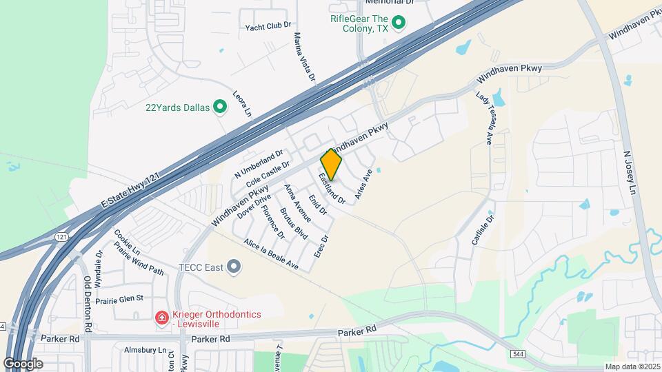 321 Eastland Dr Map and Location Details
