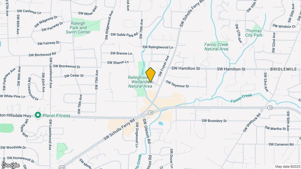 6847 SW Raleighwood Way Map and Location Details