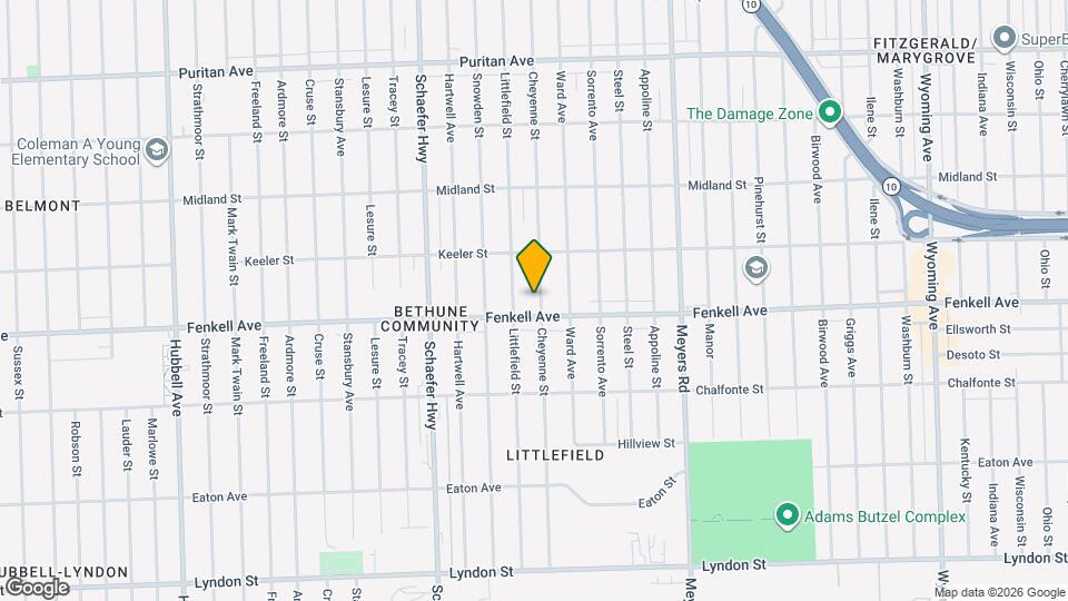 15327 Cheyenne St Map and Location Details