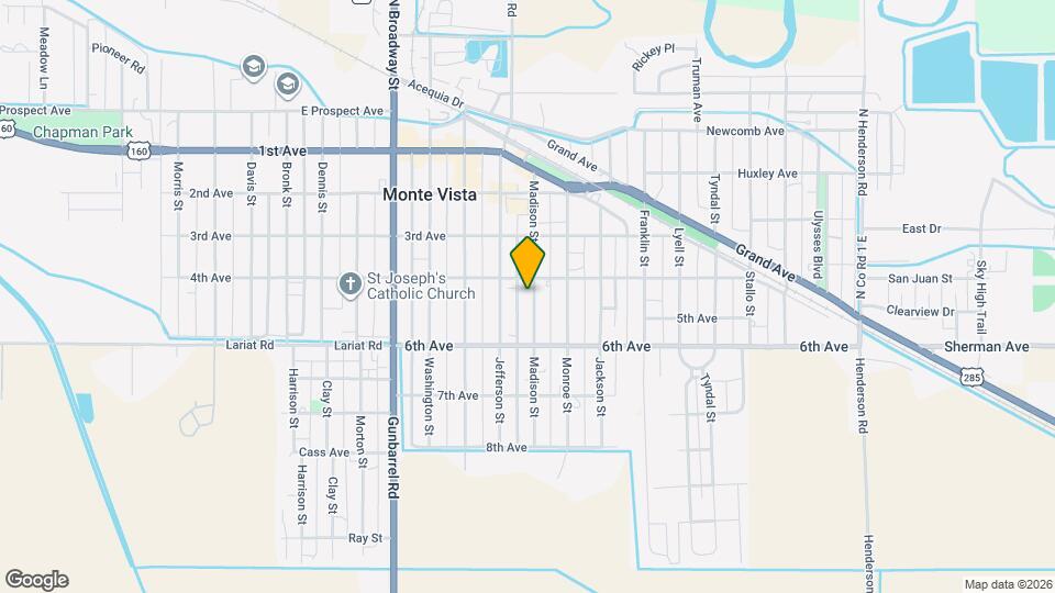 427 Madison St Map and Location Details