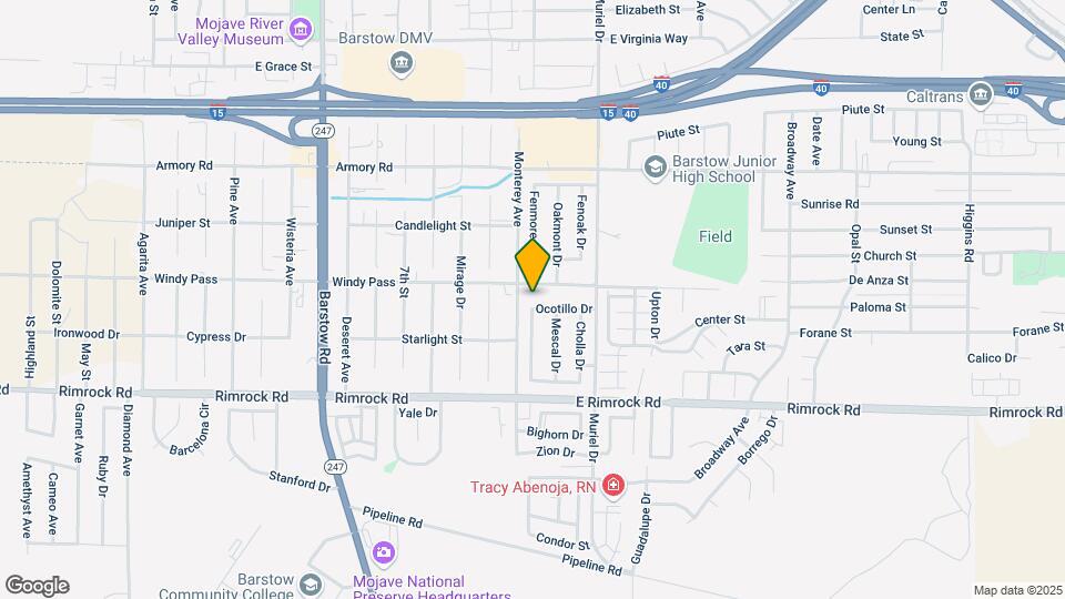 905 Ocotillo Dr Map and Location Details