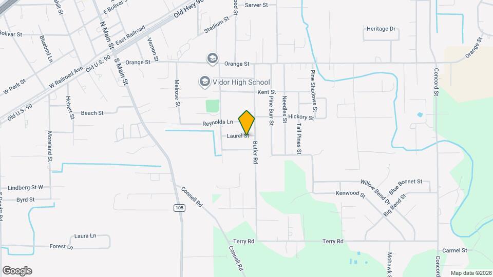 786 Laurel St Map and Location Details