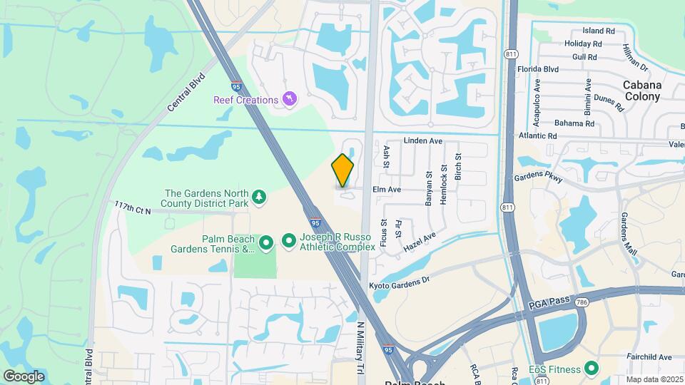 1801 Sabal Ridge Ct Map and Location Details