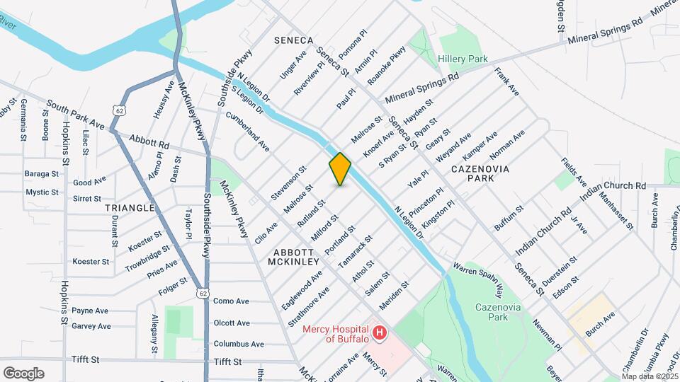 97 Rutland St, Unit Upper Map and Location Details