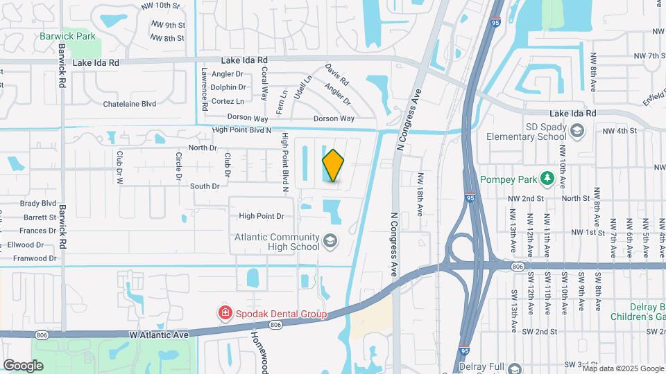 2437 S Coral Trace Cir Map and Location Details