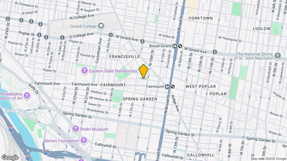 1610 Swain St Map and Location Details