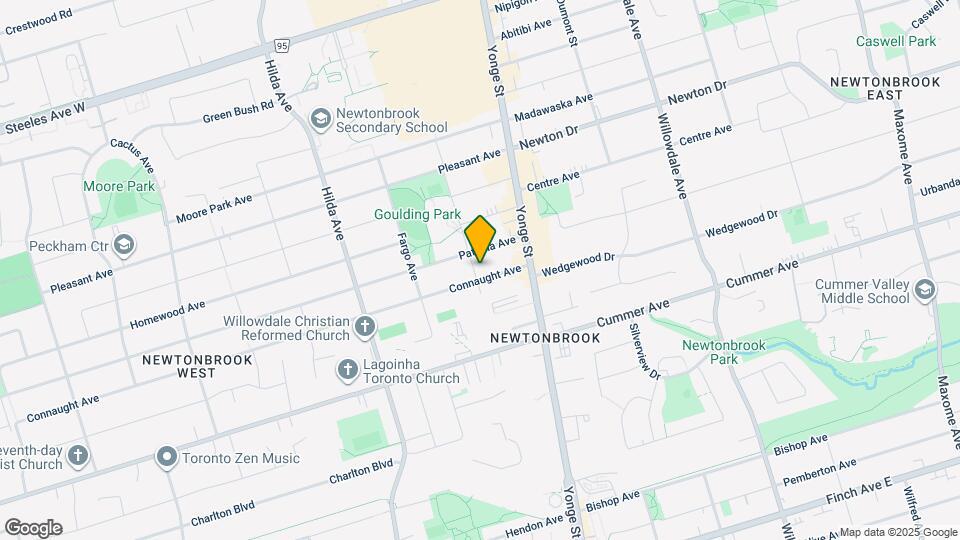 42 Connaught Av Map and Location Details