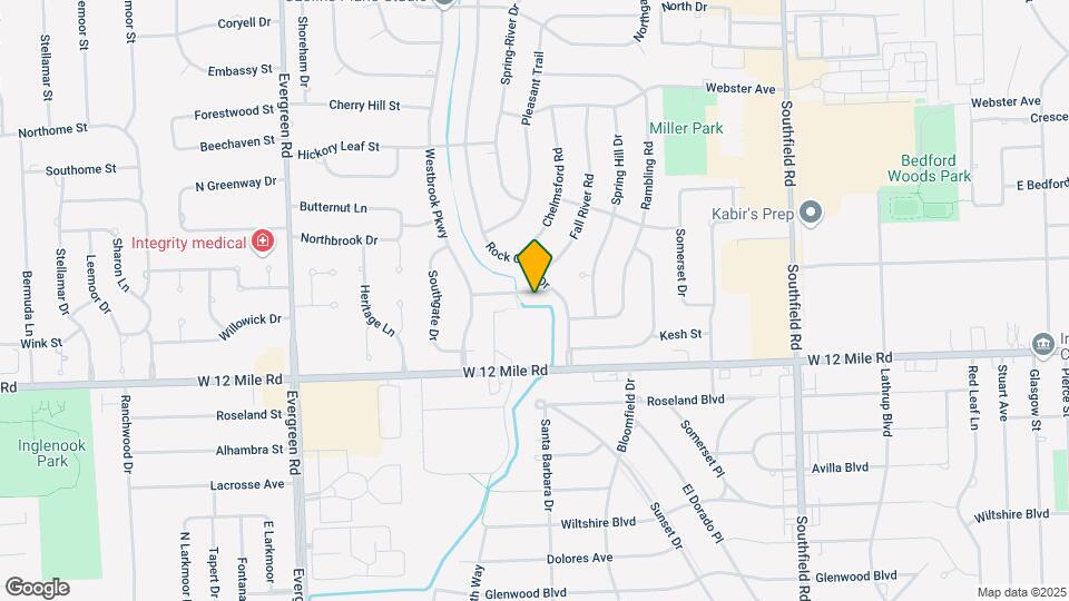 19031 Green Spruce Ln Map and Location Details