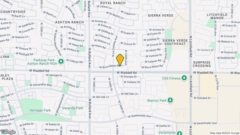 14443 W Boca Raton Rd Map and Location Details