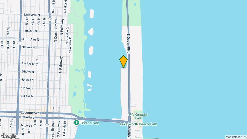 2720 S Ocean Blvd Mapa y Detalles de la Ubicación