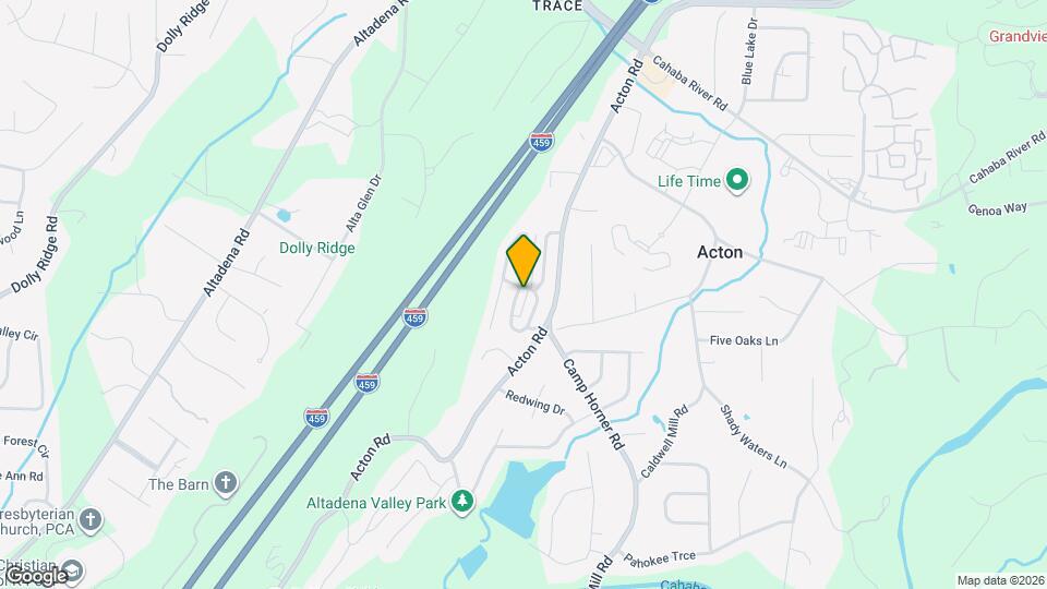 2167 Acton Park Way Map and Location Details