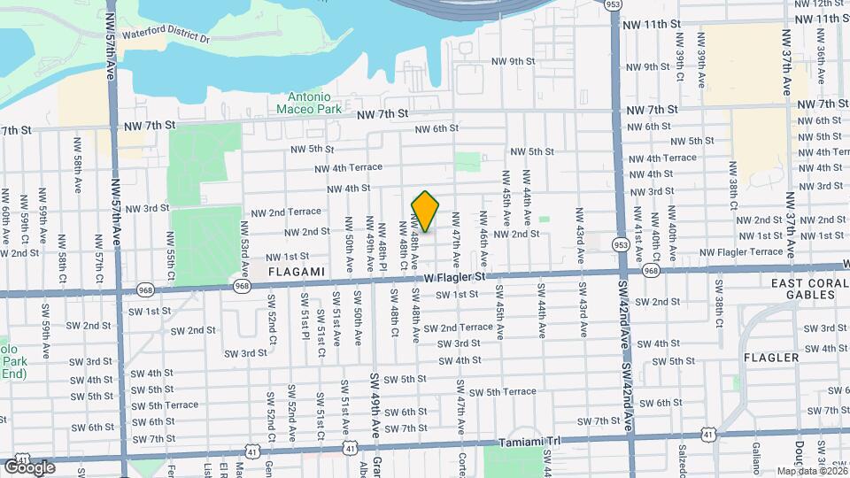4753 NW 1st St Map and Location Details
