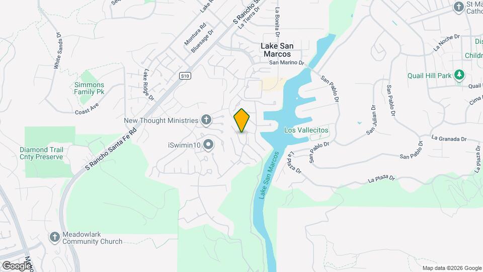 1622 Via Caminar Map and Location Details