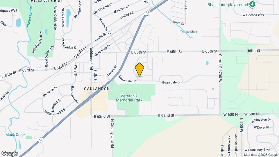 6305 Blakeview Dr Map and Location Details