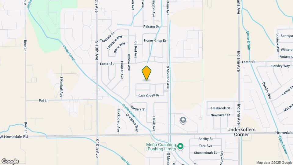 1015 Flint Dr Map and Location Details