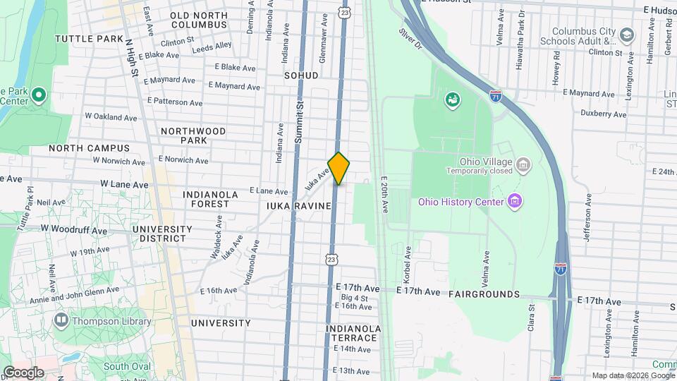 2076 N 4th St Map and Location Details
