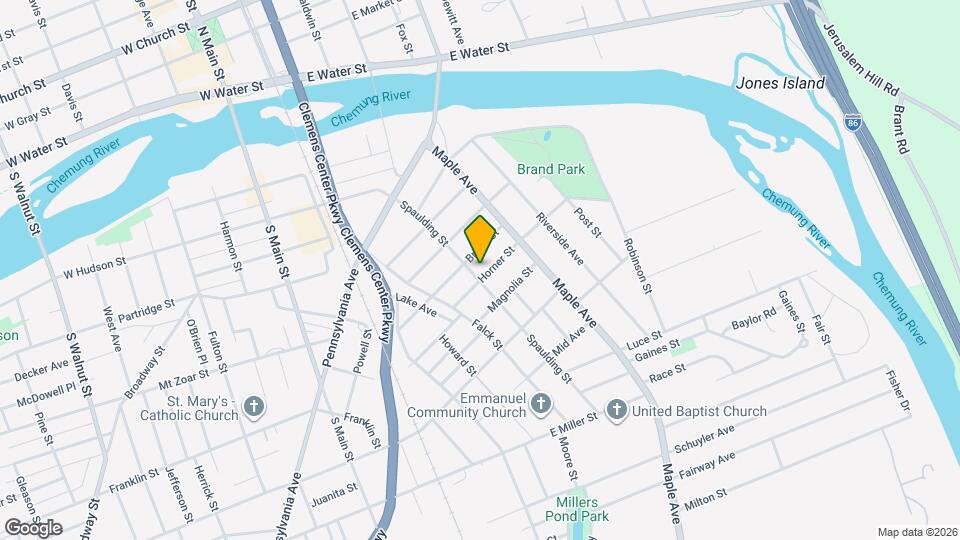 511 Spaulding St Map and Location Details