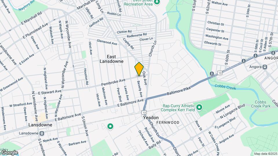 1002 Pembroke Ave, Unit A Map and Location Details