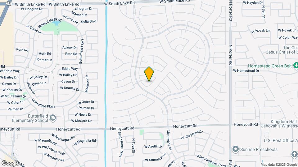 20146 N Leo Ln Map and Location Details