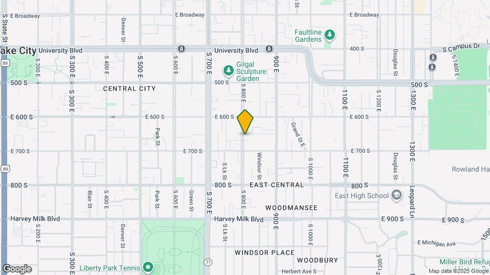 655 S 800 E Map and Location Details