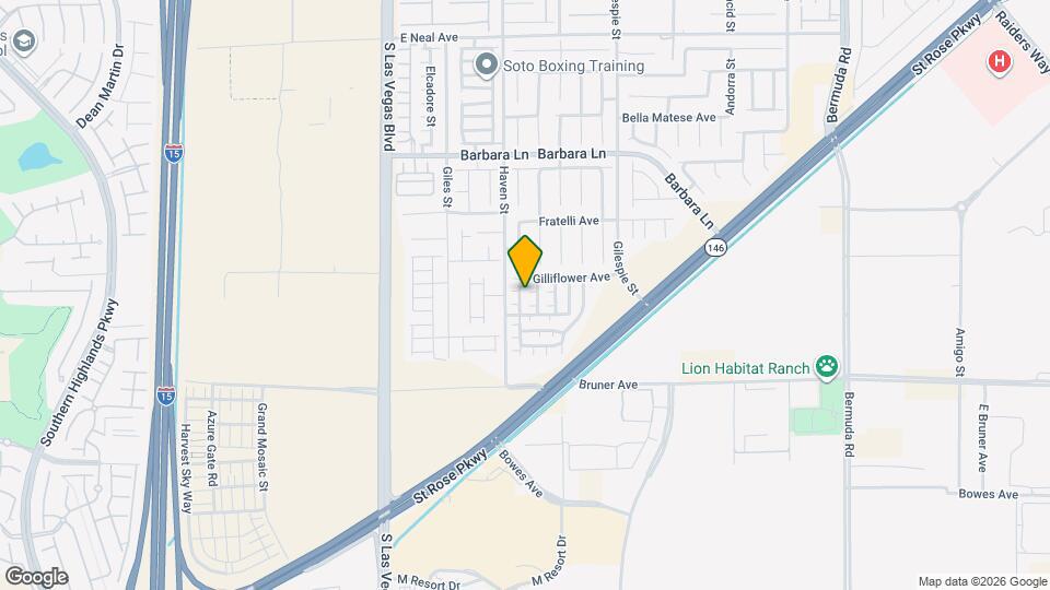 11940 S Wild Chamomile St Map and Location Details