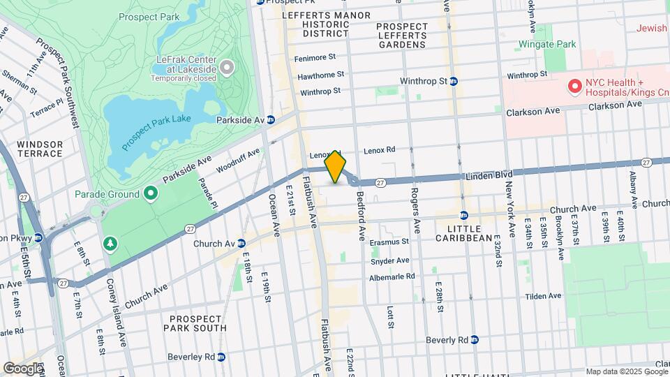 40 Linden Blvd Map and Location Details
