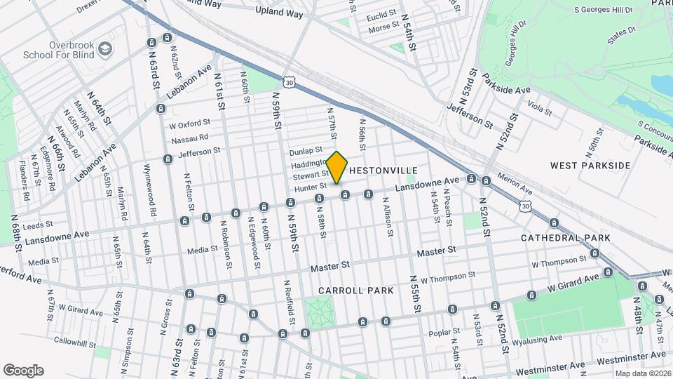 1614 N 57th St Map and Location Details