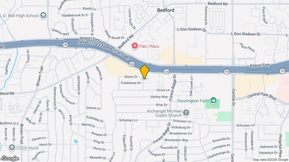 1401 Fieldstone Ct E Map and Location Details