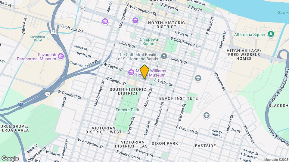417 Drayton St, Unit 417 Drayton St Map and Location Details