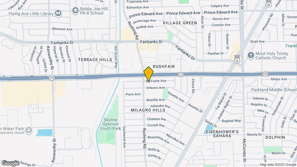 5208 La Taste Ave Map and Location Details