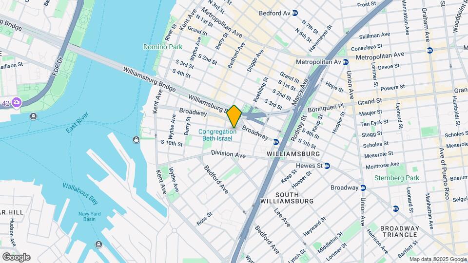 188 S 8th St Map and Location Details