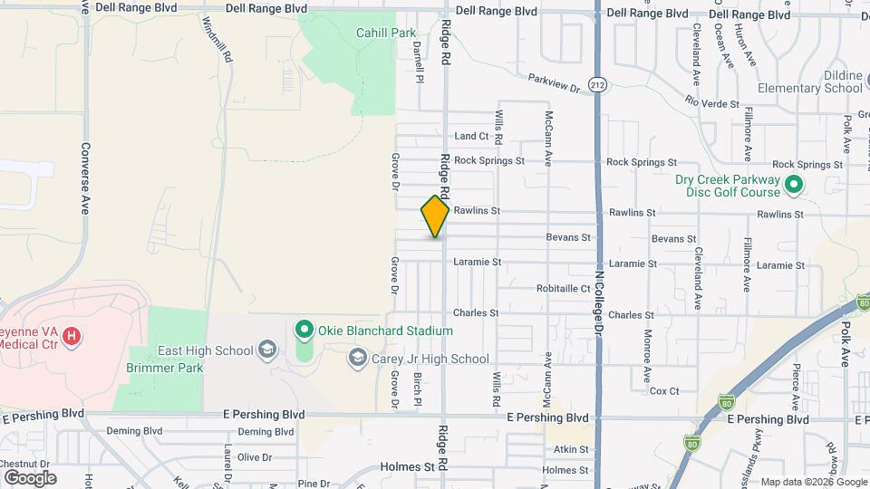 3321 Bevans St Map and Location Details