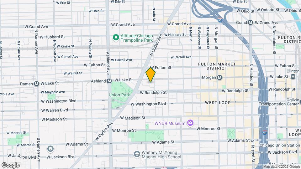 172 N Ada St Map and Location Details