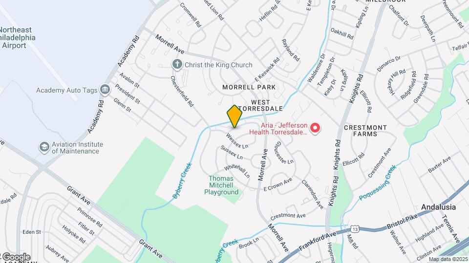 3555 Churchill Ln Map and Location Details