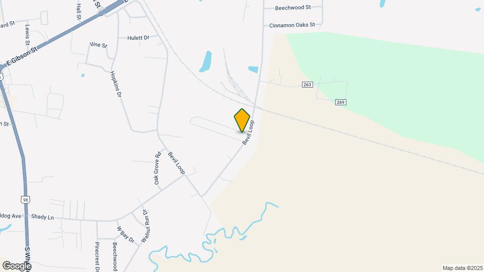 1233 Suncrest Cir Map and Location Details