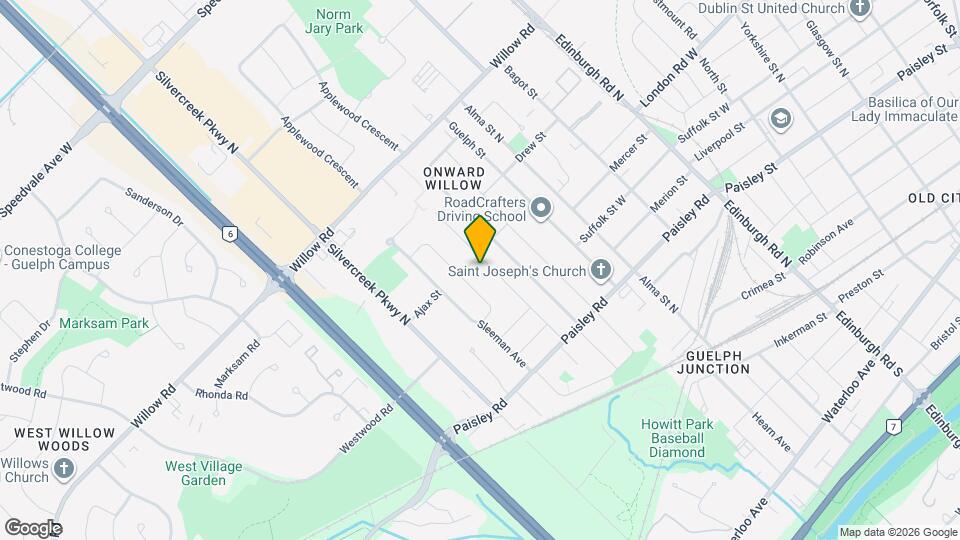 50 Ridgewood Ave Map and Location Details