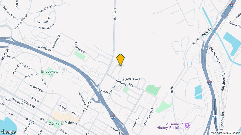 40 La Cruz Ave Map and Location Details