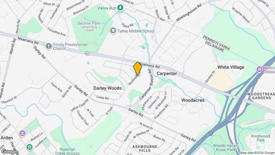 918 Rockwell Rd Mapa y Detalles de la Ubicación